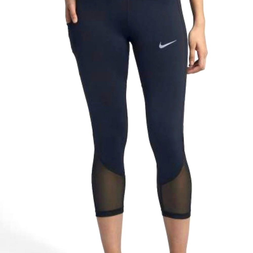 Nike Dri-Fit crop mesh leggings